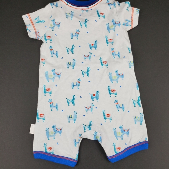 NWOT Burt's Bees Llama Print Bodysuit - Picture 4 of 4